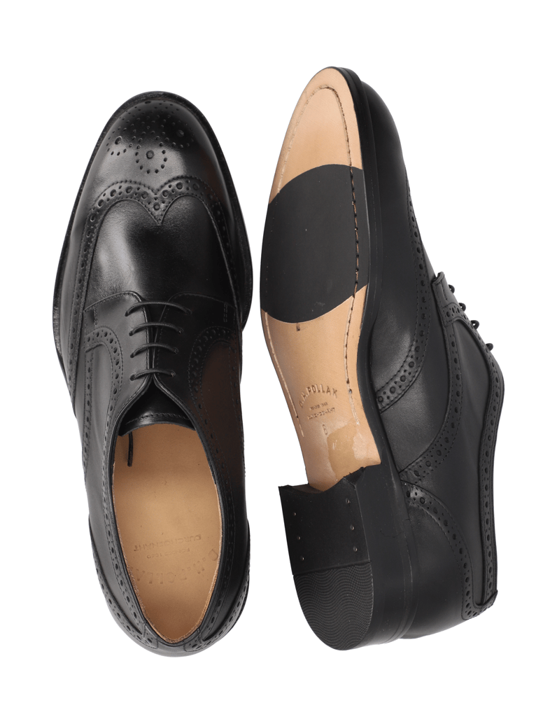 D.H.Pollak-elegantní-polobotky-černá