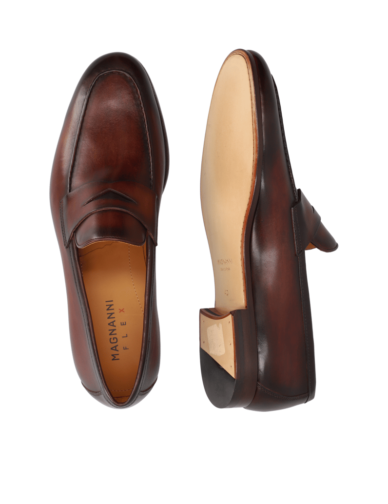 Magnanni-Glattleder-Slipper-klassisch