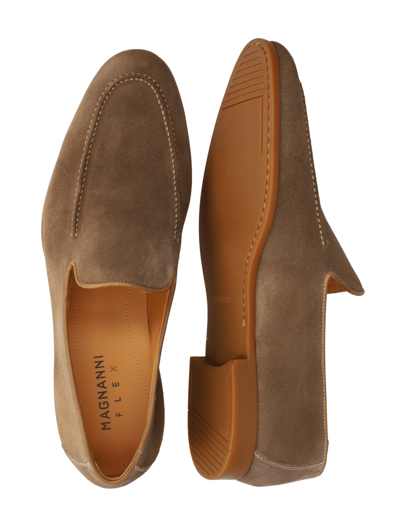Magnanni-Veloursleder-Slipper-blau