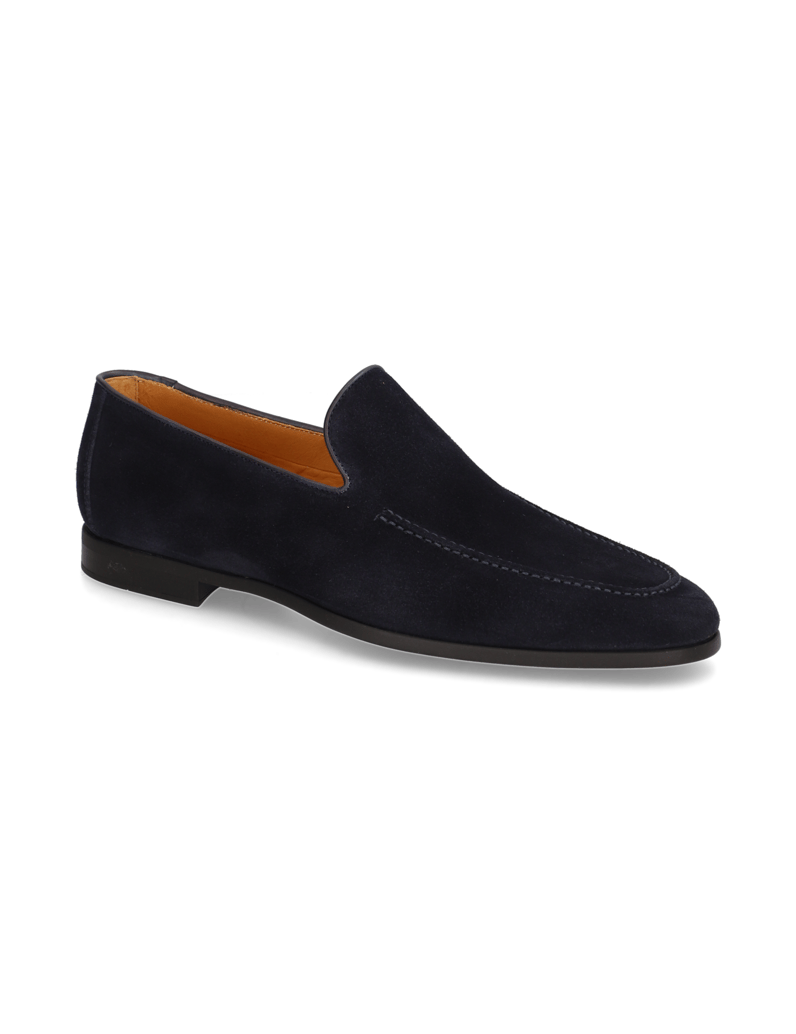 Magnanni-Veloursleder-Slipper-blau