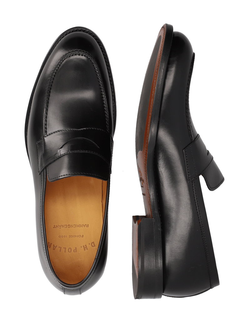 D.H.Pollak-Slipper-černá