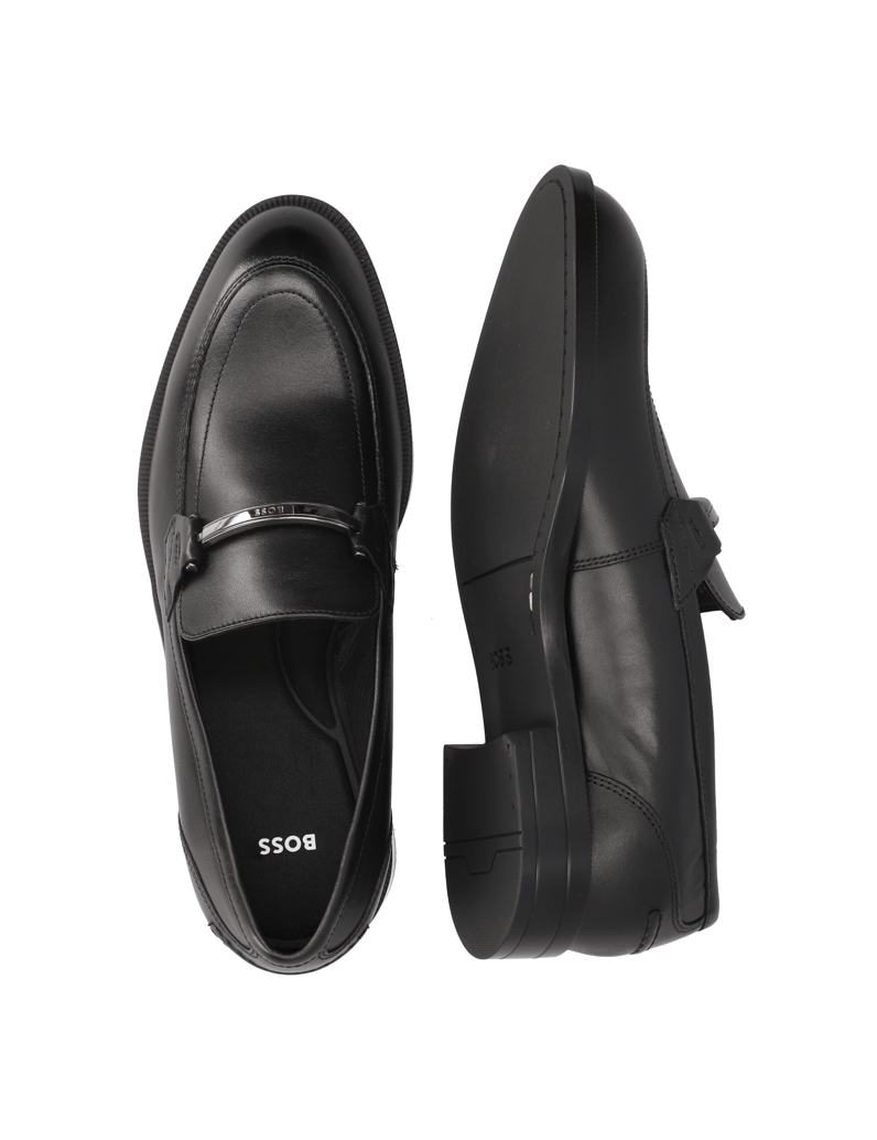 BOSS-klasické-nazouvací-boty-černá