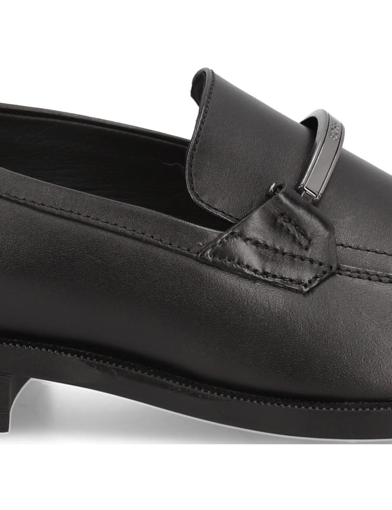 BOSS-klasické-nazouvací-boty-černá