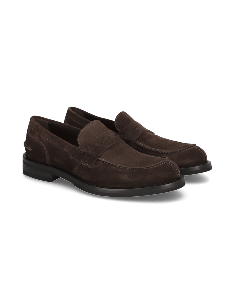 Rolando-Sturlini-Veloursleder-Slipper-braun