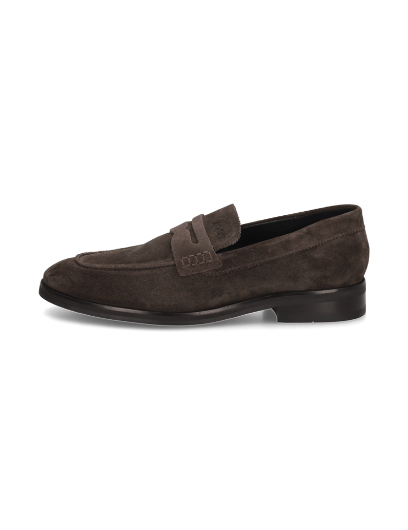 Joop-Veloursleder-Slipper-braun