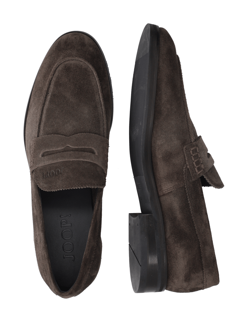 Joop-Veloursleder-Slipper-braun