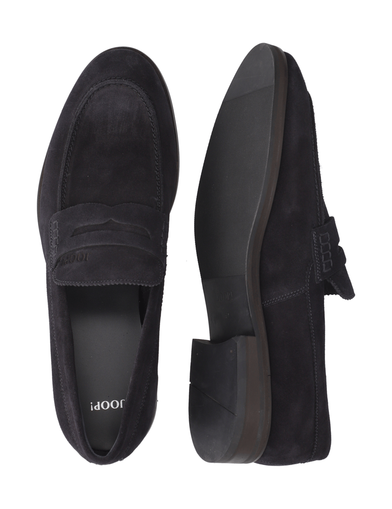 Joop-Veloursleder-Slipper-blau