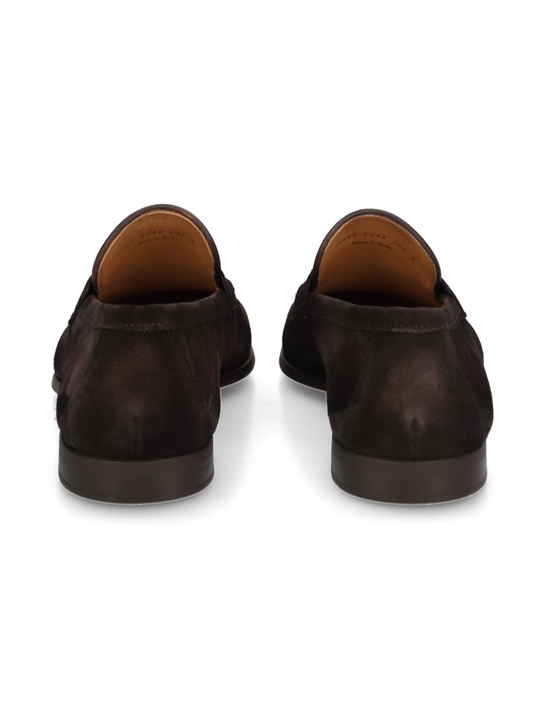 Magnanni-Veloursleder-Slipper-braun