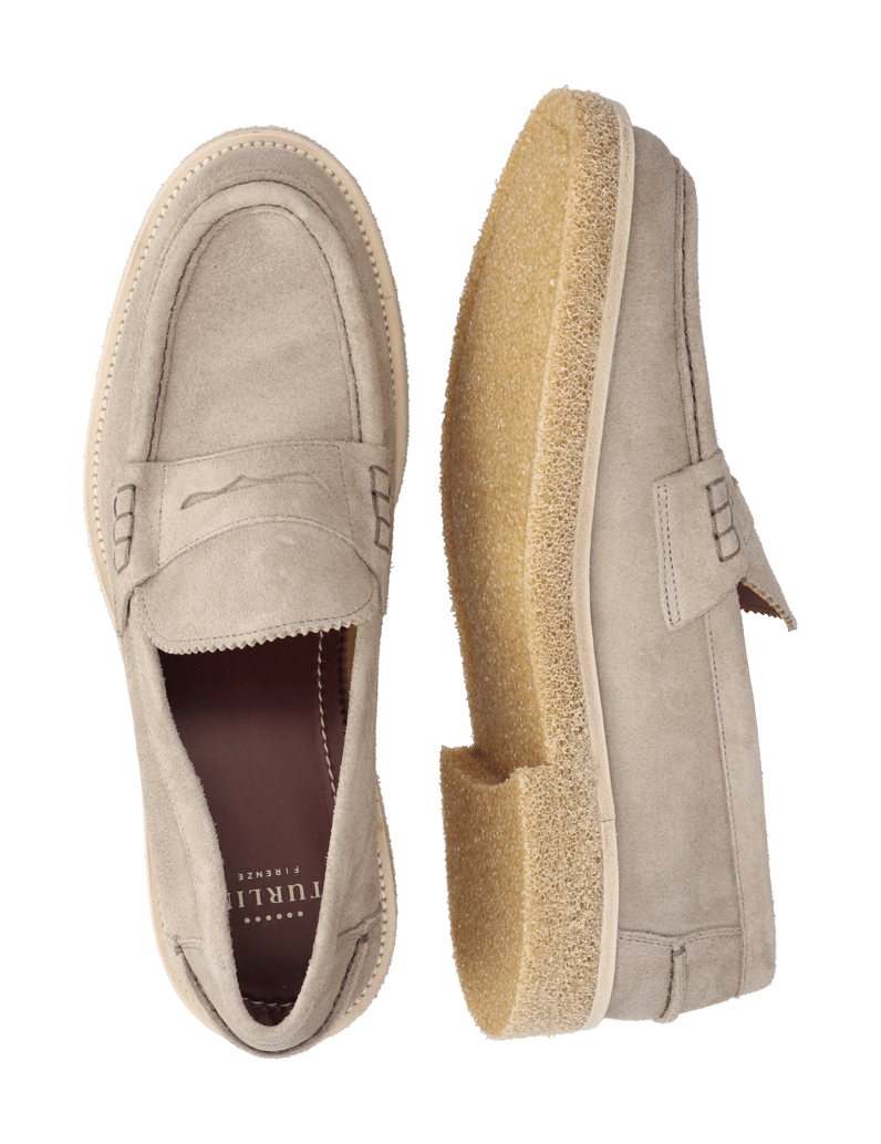 Rolando-Sturlini-Veloursleder-Slipper-grün