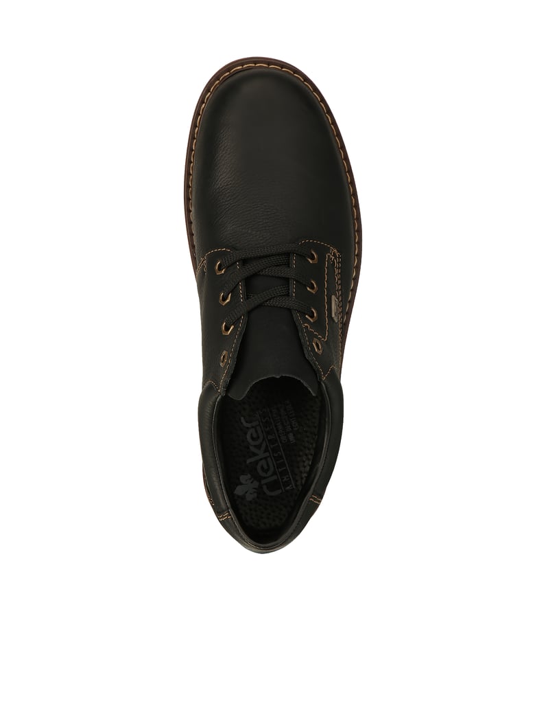 Rieker-gladko-usnje-čevlji-na-vezalke