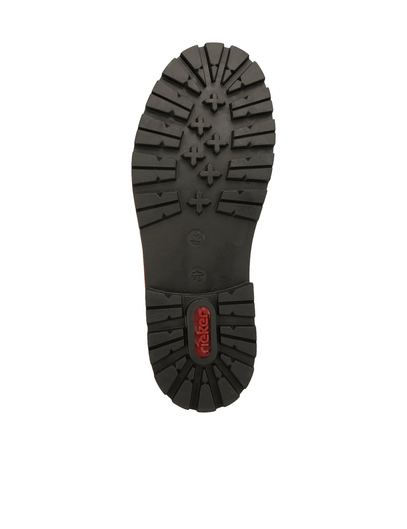 Rieker-gladko-usnje-čevlji-na-vezalke