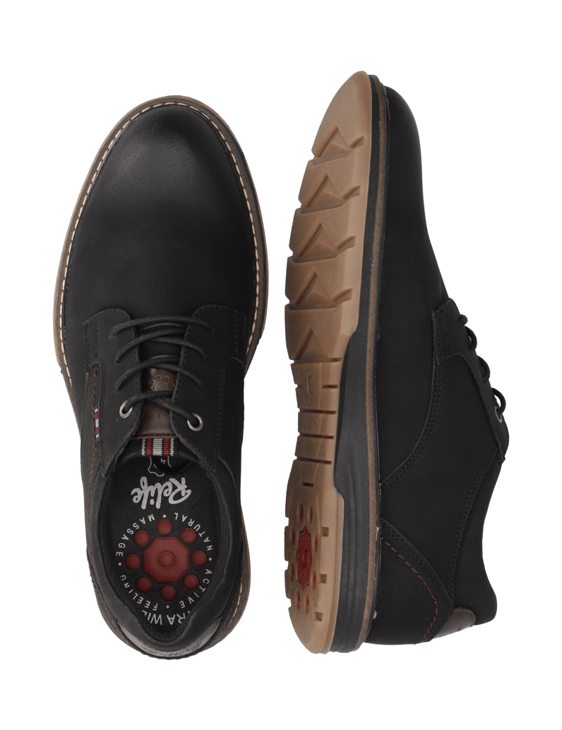 RELIFE-čevlji-na-vezalke-črna