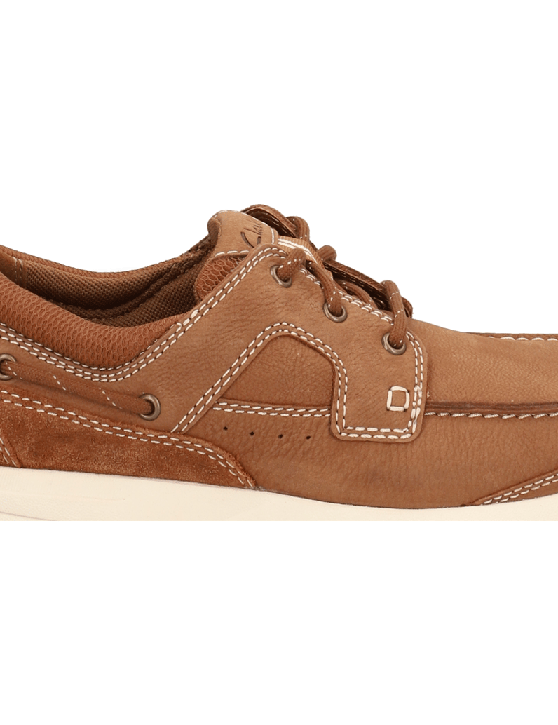 Clarks-Sailview-Lace-braun