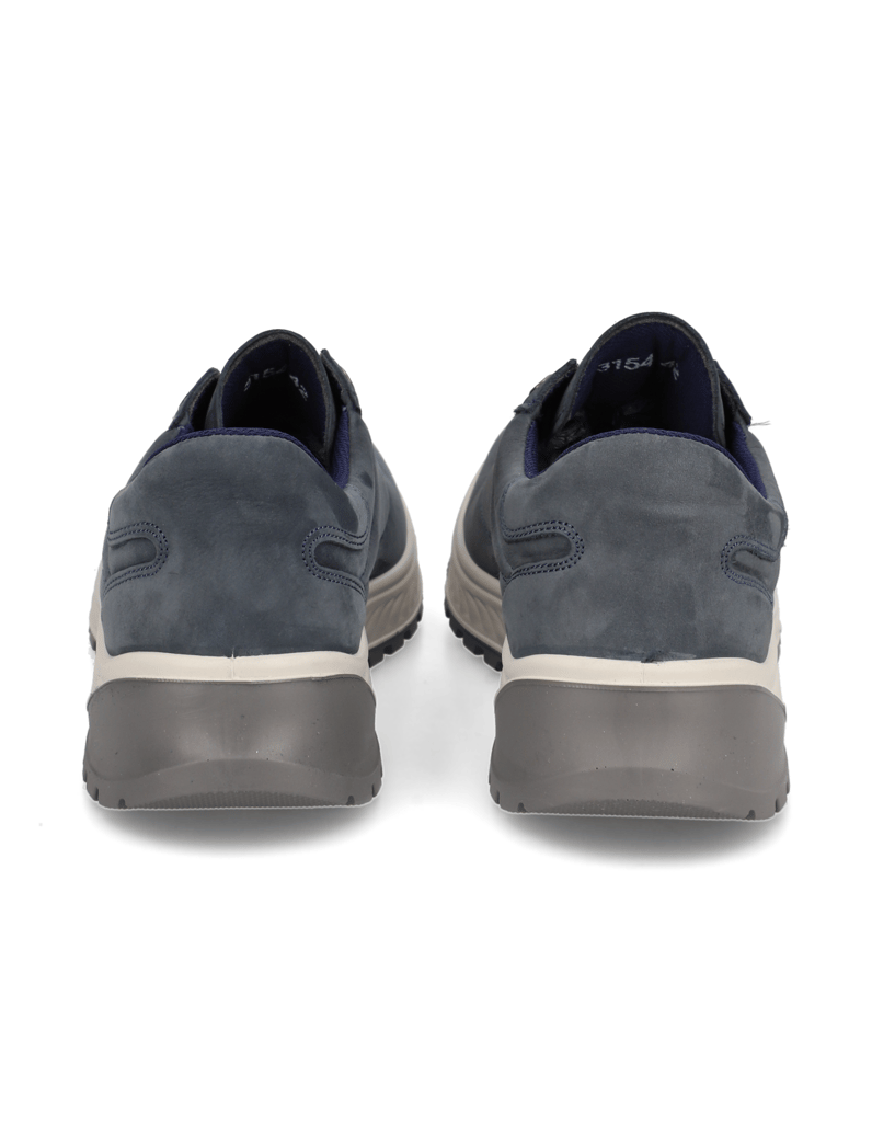 Master-Class-Nubuk-schnürer-Sportiv-modrá