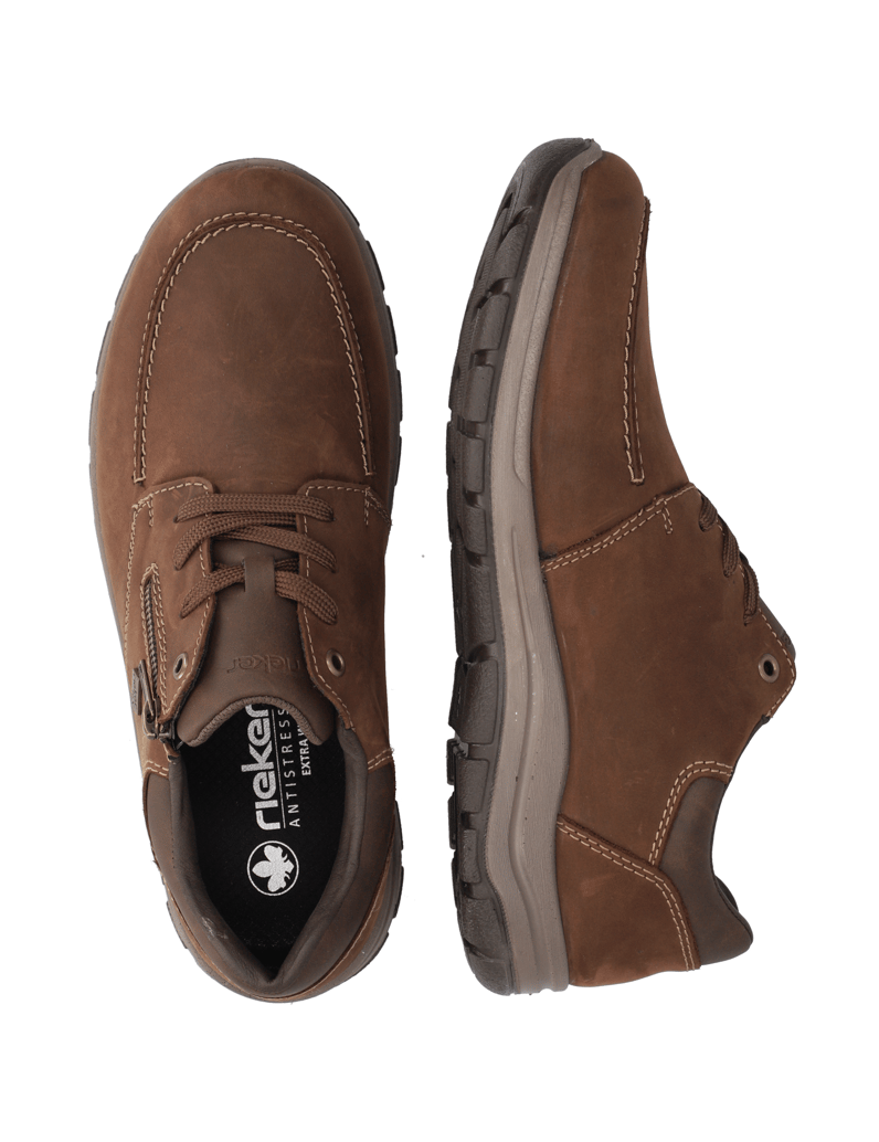 Rieker-Nubukleder-Schnürer-sportiv-braun