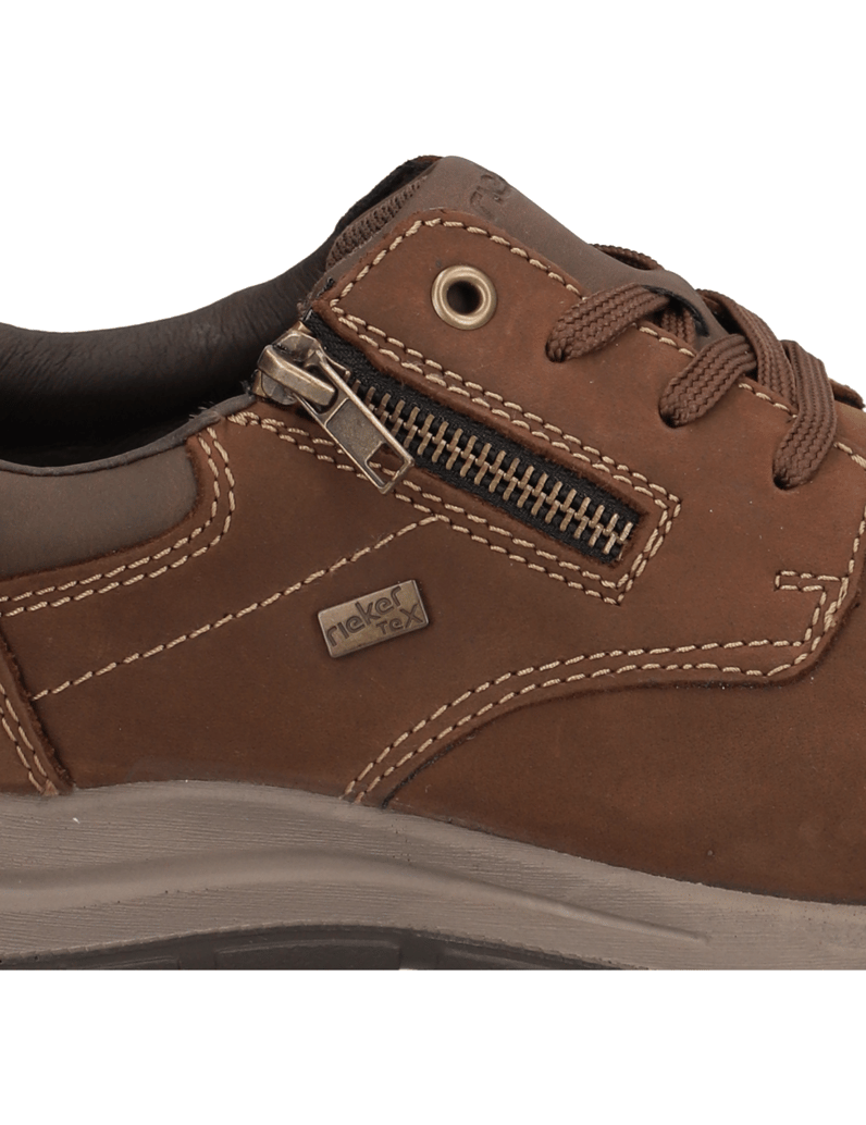 Rieker-Nubukleder-Schnürer-sportiv-braun