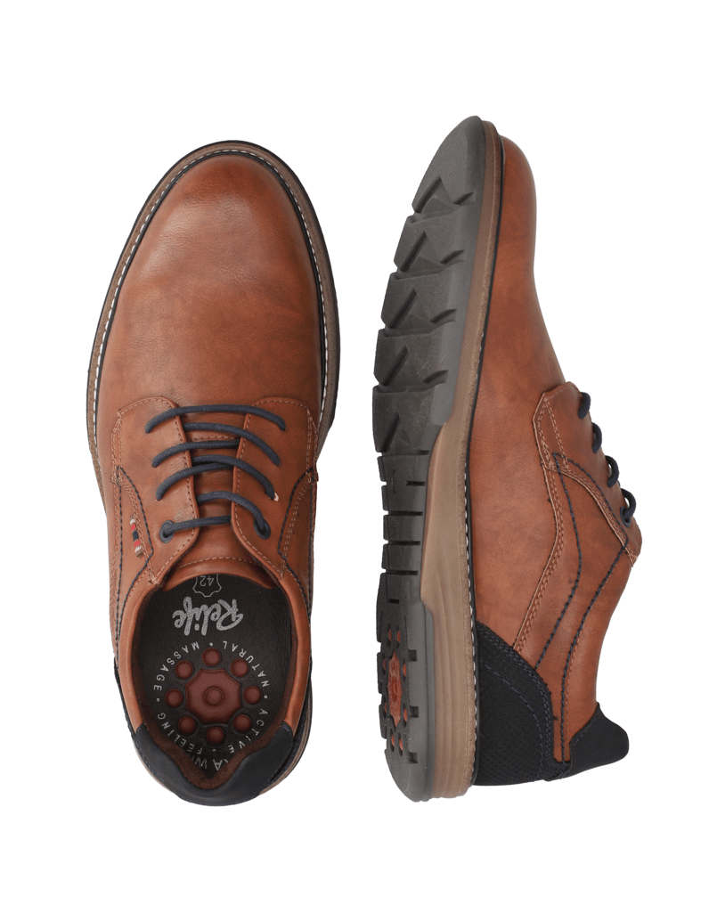 RELIFE-Schnürer-sportiv-cognac