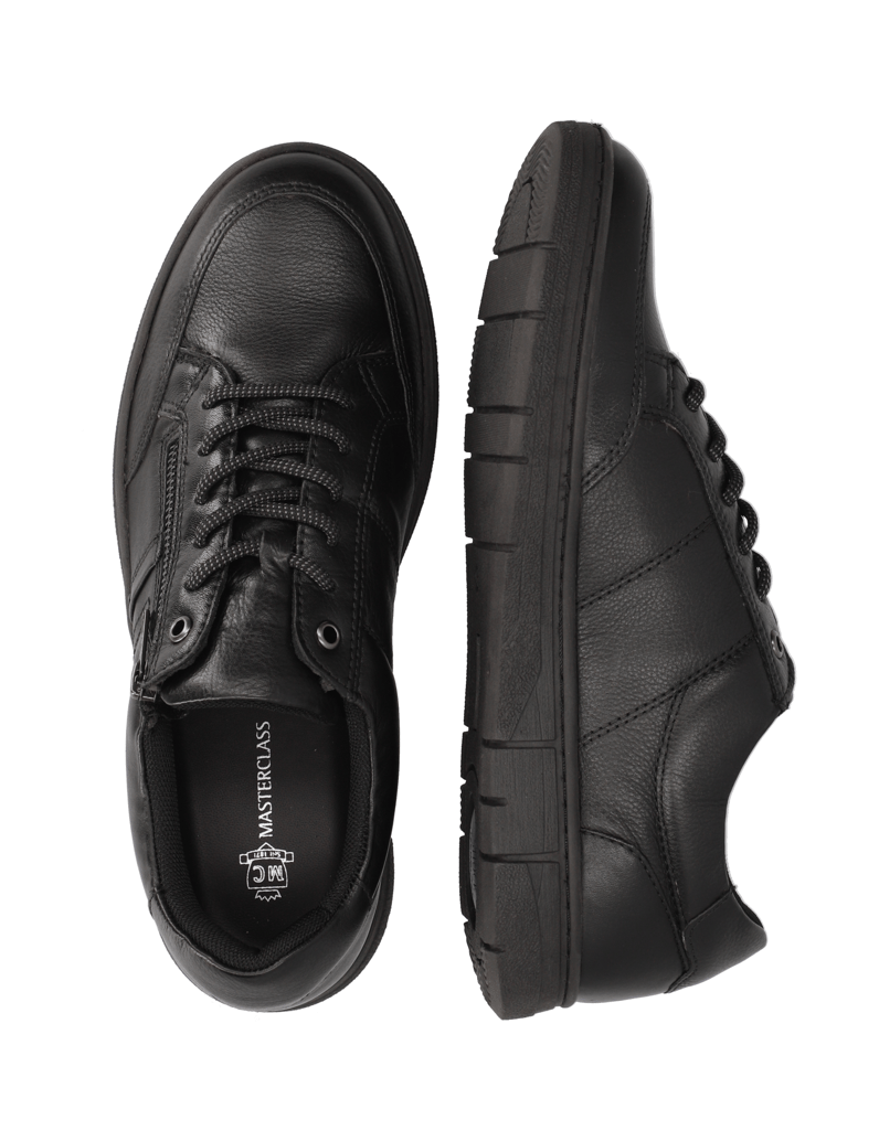 Master-Class-hladká-kůže-sportovní-polobotky-černá