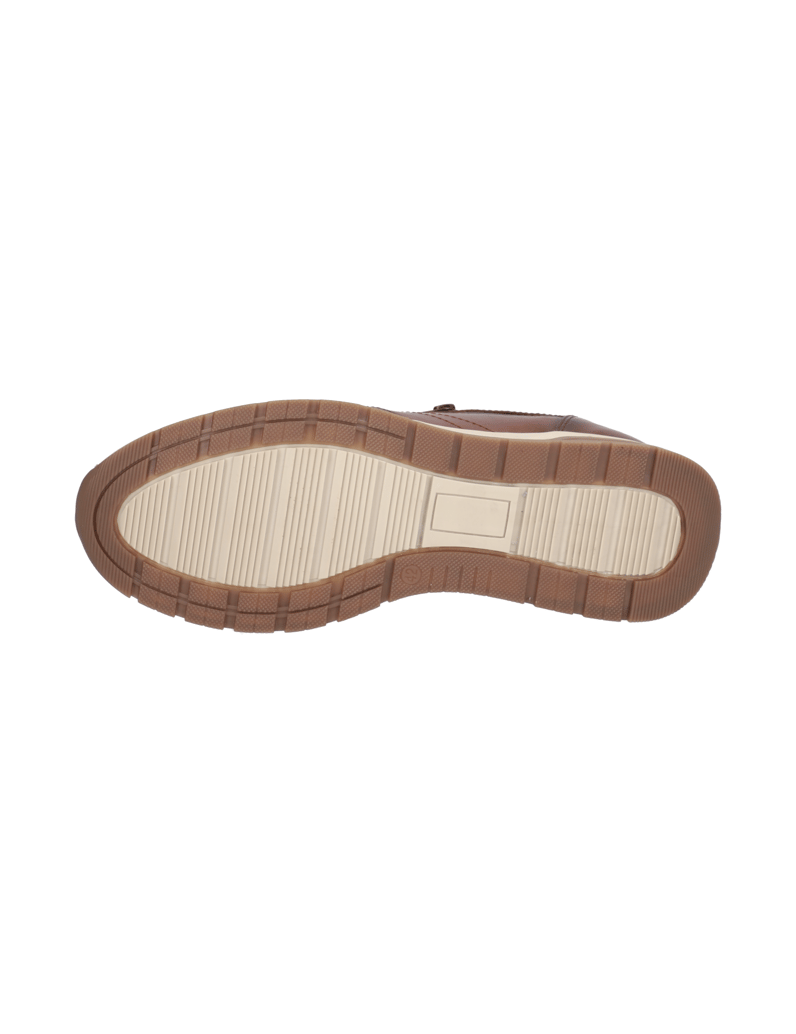 Master-Class-hladká-koža-Športová-šnurovacia-obu-hnedá