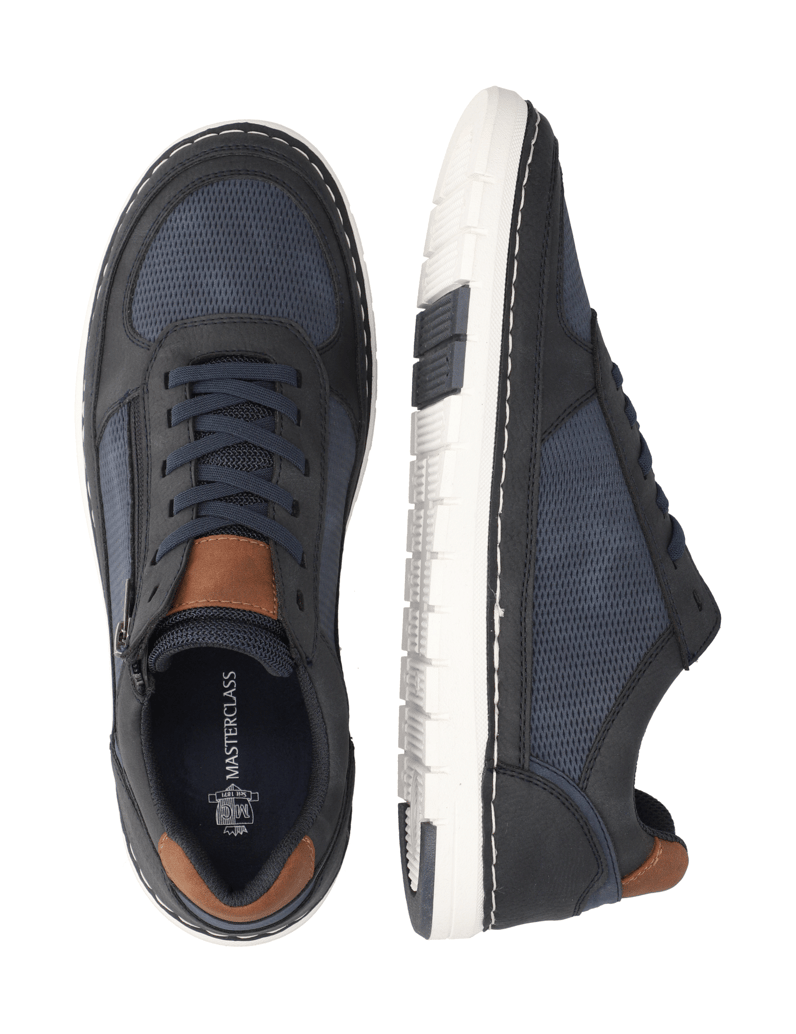 Master-Class-imitacija-usnja-športni-čevlji-na-vezalk-konjak