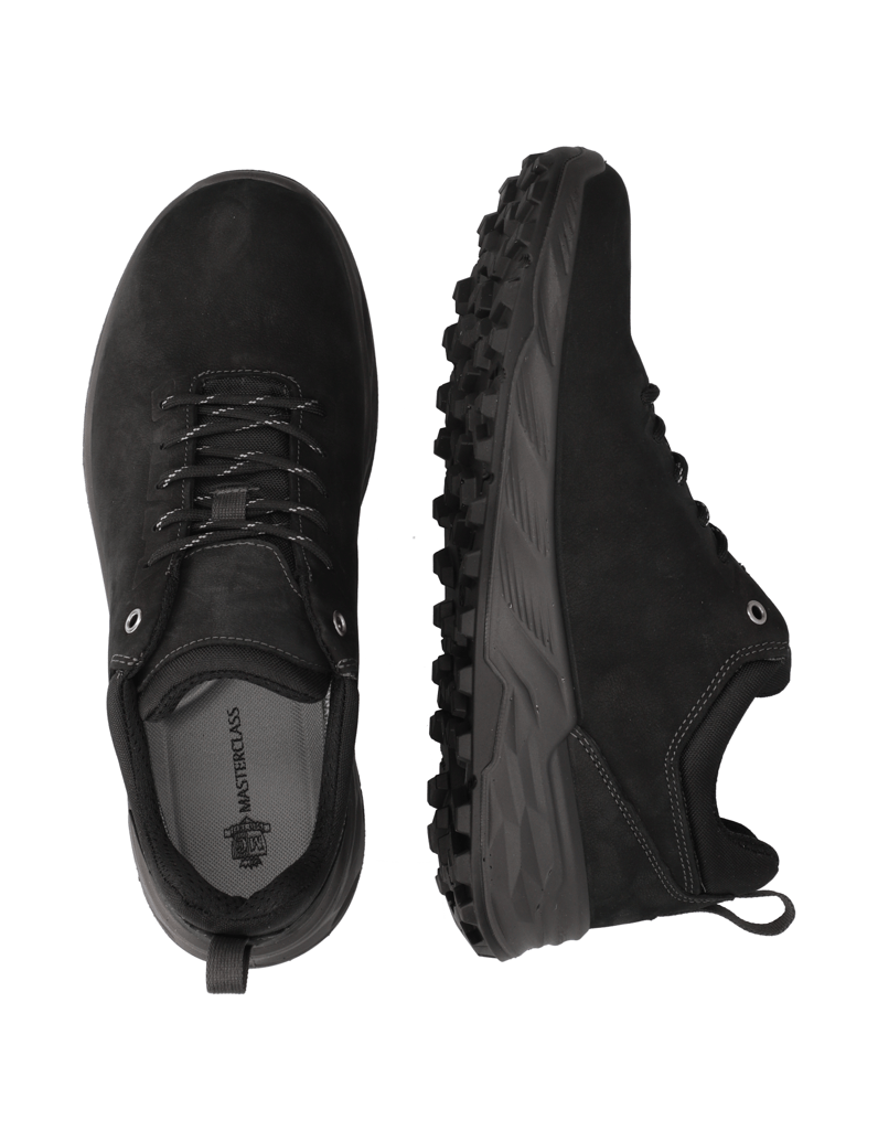 Master-Class-nubuk-sportovní-polobotky-černá