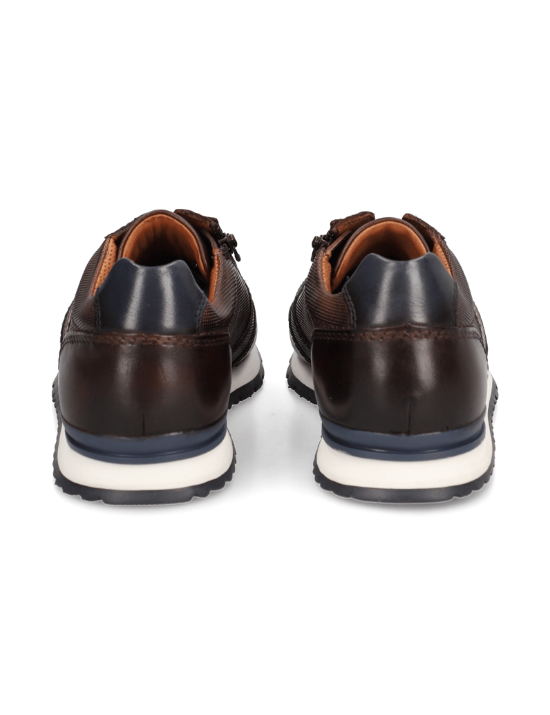 Salamander-gladko-usnje-športni-čevlji-na-vezalke-črna