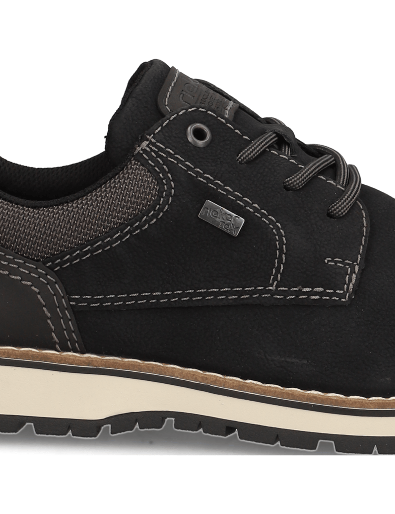 Rieker-sportová-šnurovacia-obuv-čierna