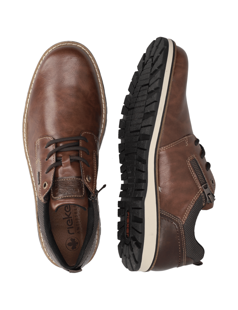 Rieker-sportová-šnurovacia-obuv-čierna