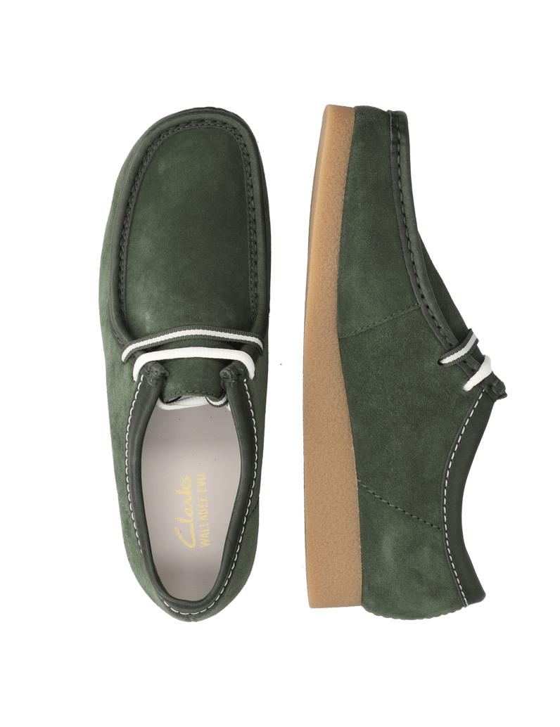 Clarks-M-WallabeeEVO-grün