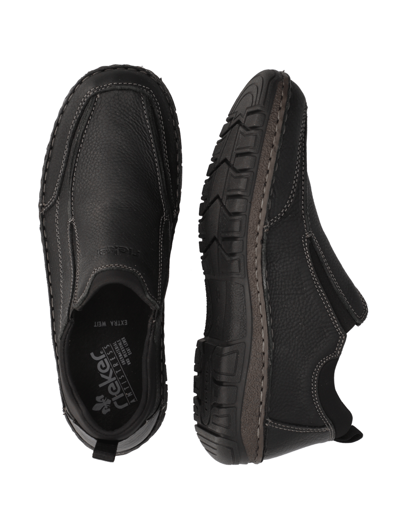 Rieker-Glattleder-Slipper-Sportiv