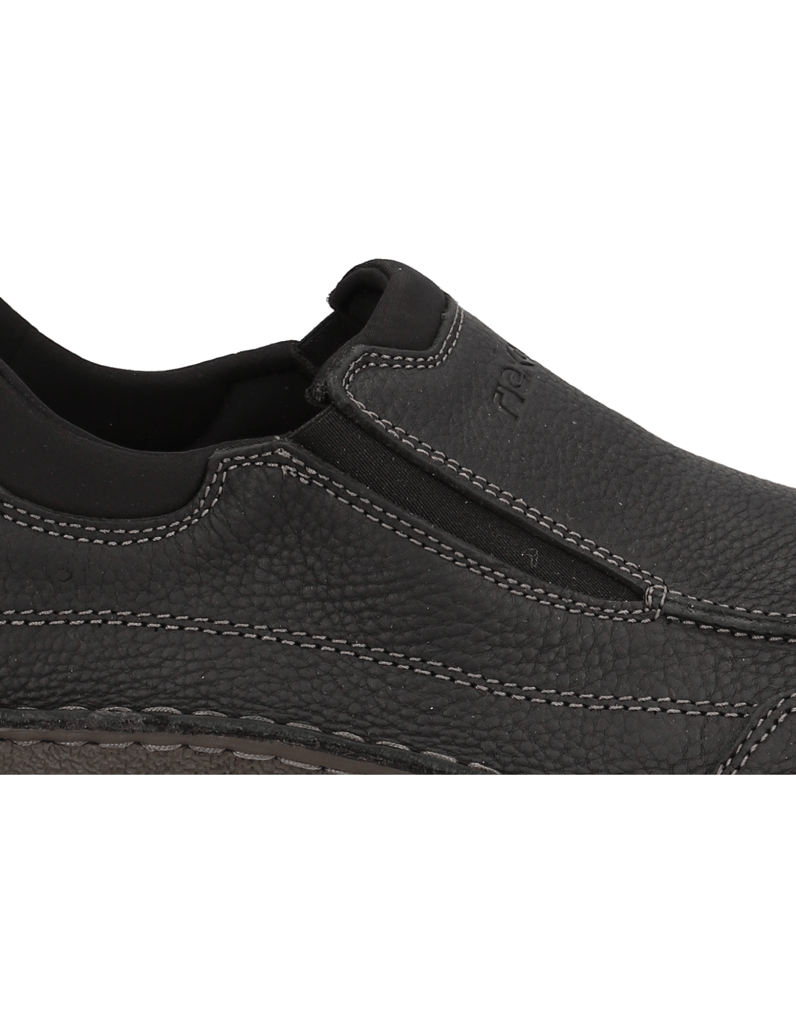 Rieker-Glattleder-Slipper-Sportiv