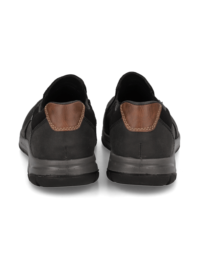 Rieker-nubuk-športová-nazúvacia-obuv-čierna