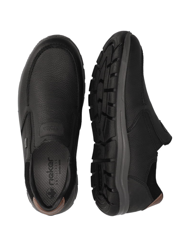 Rieker-nubuk-športová-nazúvacia-obuv-čierna