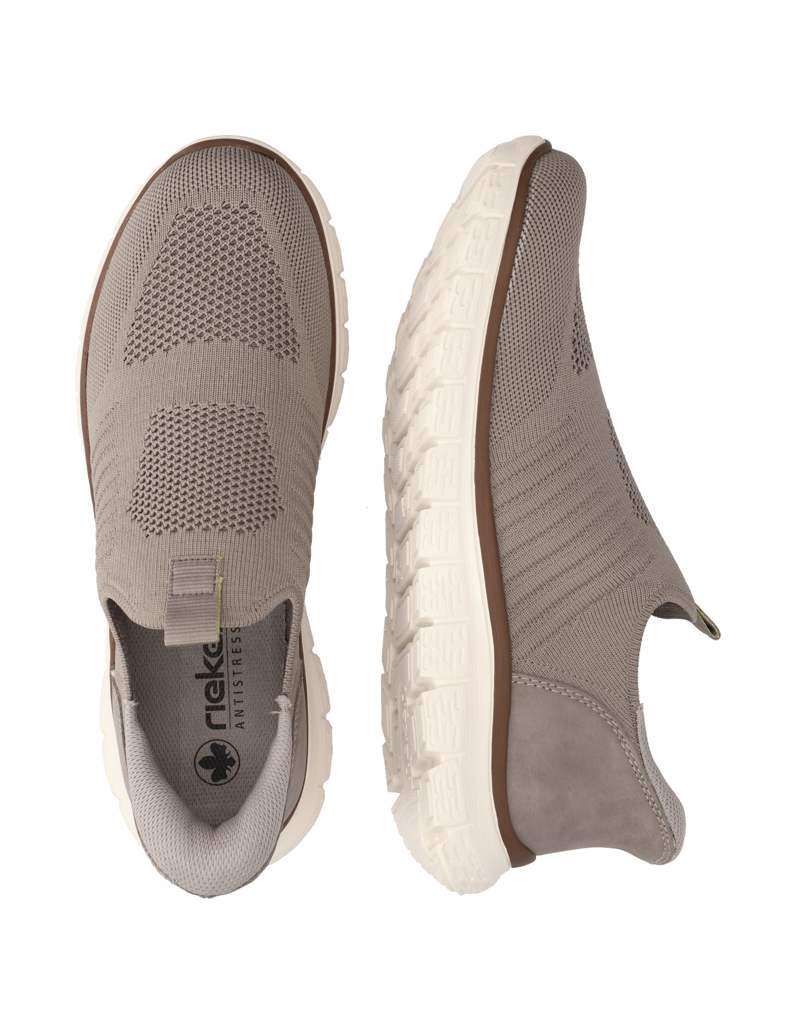 Rieker-textil-sportovní-nazouvací-boty-béžová