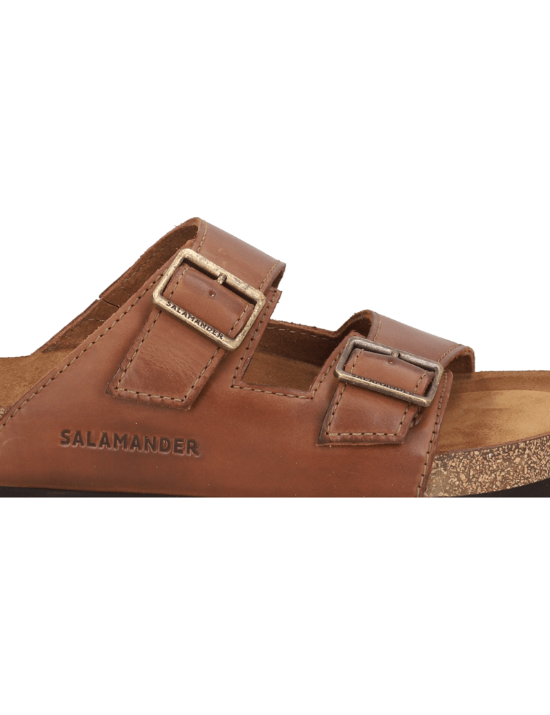 Salamander-hladká-kůže-pantofle-černá