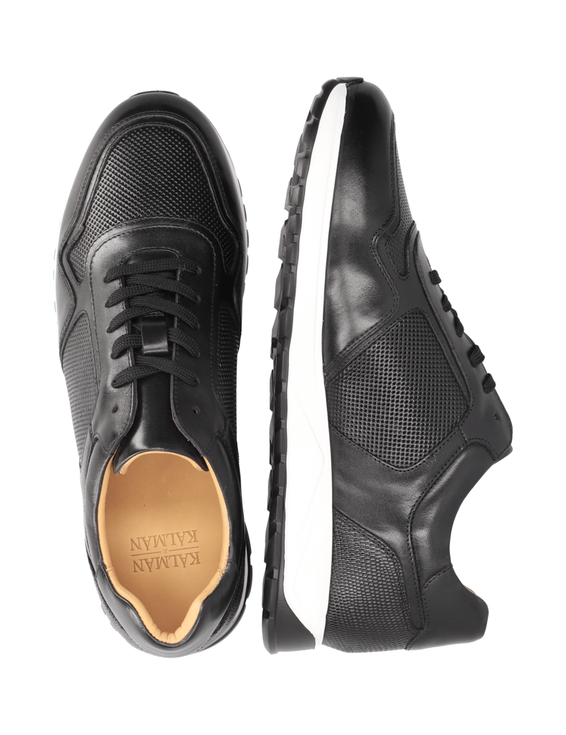 Kalman-&-Kalman-gladko-usnje-superge-črna