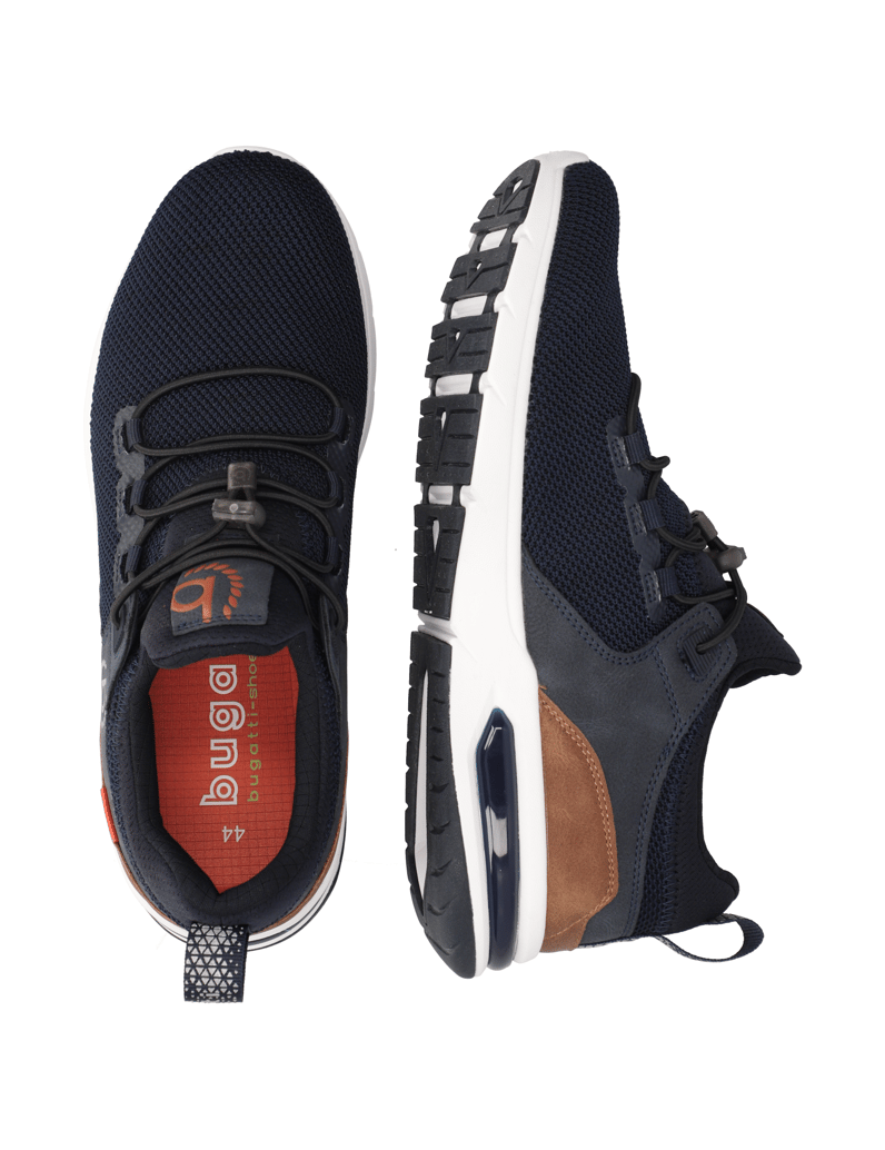 BUGATTI-DENIM-Schnürer-sportiv-blau