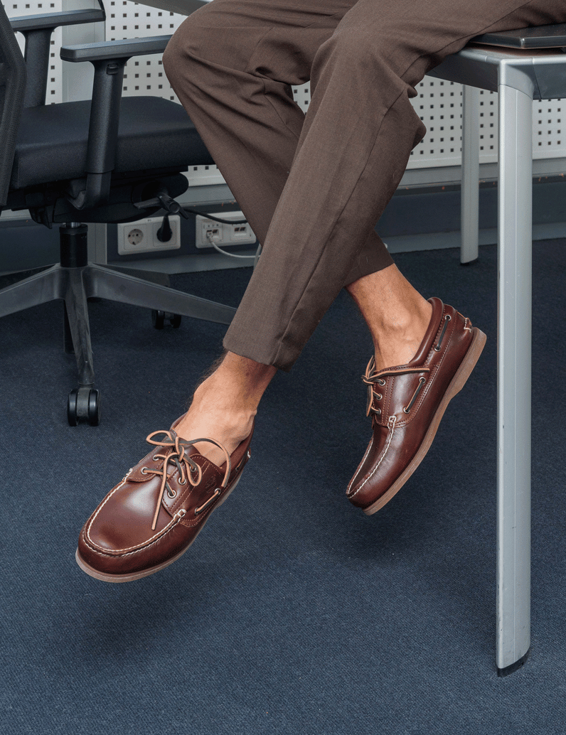 Timberland-Classic-Boat-2-Eye-BROWN-braun