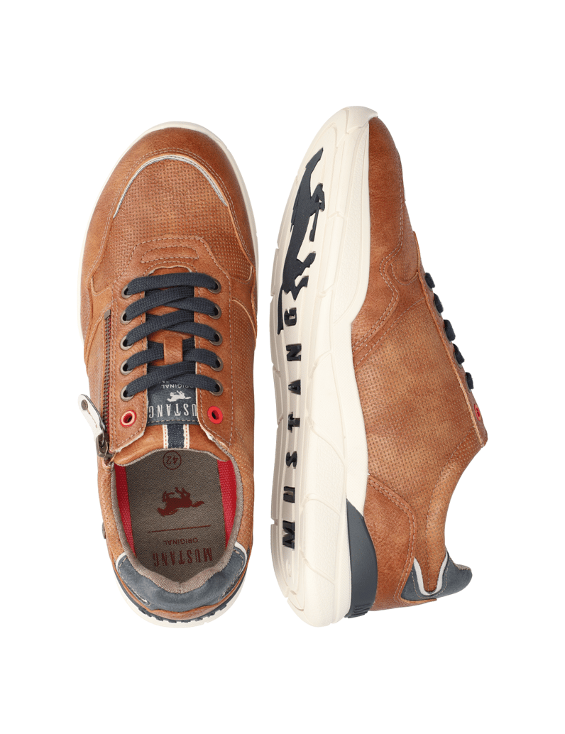 Mustang-Sneaker-cognac