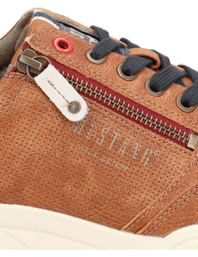 Mustang-Sneaker-cognac