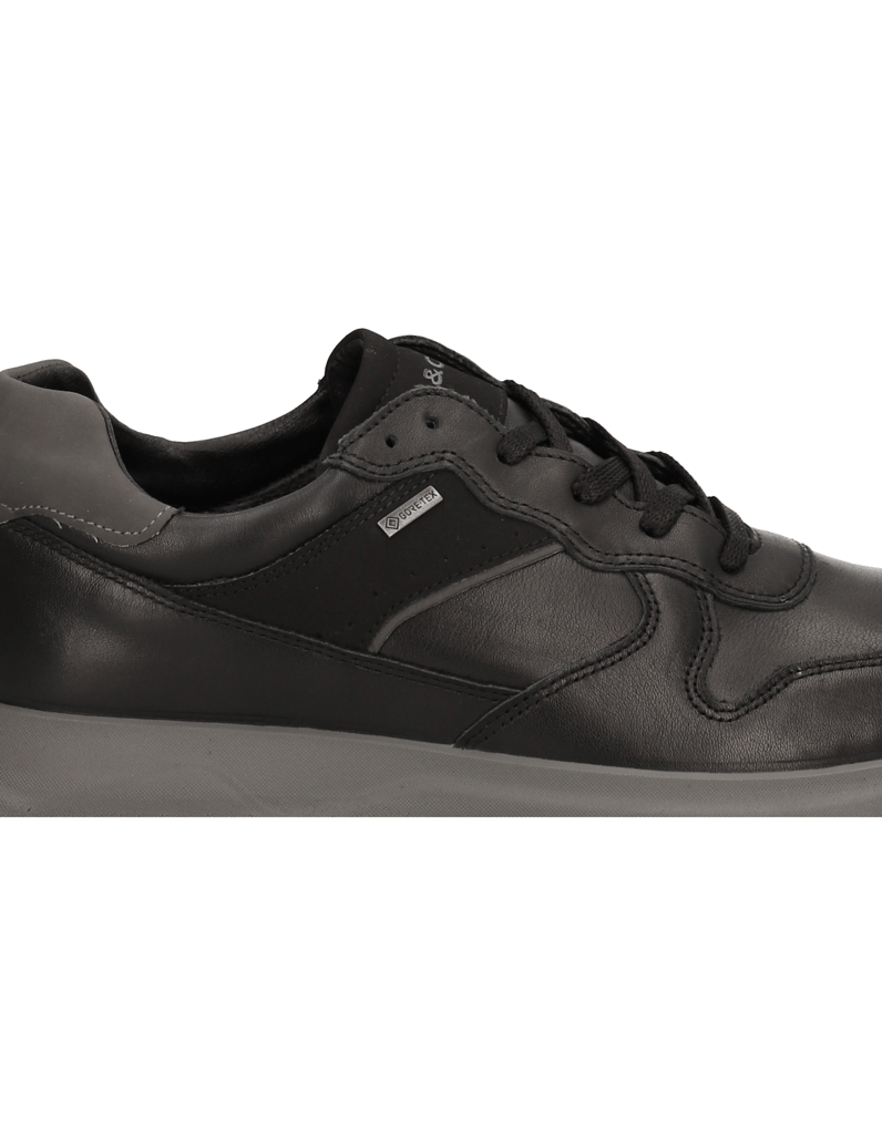 IGI&CO-hladká-kůže-sportovní-polobotky-šedá