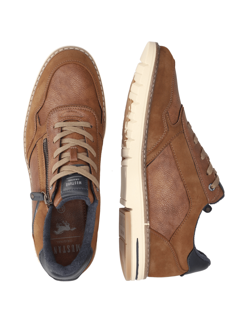 Mustang-Schnürer-sportiv-koňaková