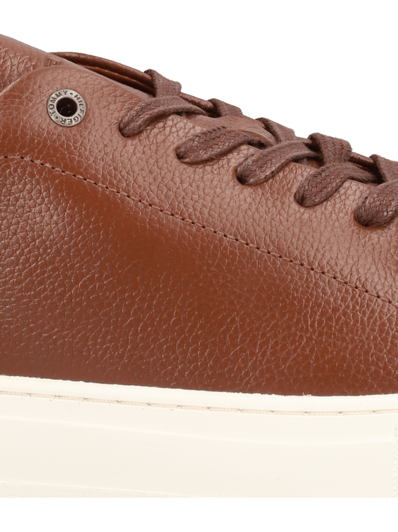 Tommy-Hilfiger-PREMIUM-CUPSOLE-GRAINED-LTH-černá