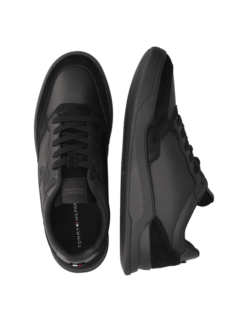 Tommy-Hilfiger-ELEVATED-CUPSOLE-LTH-MIX-črna