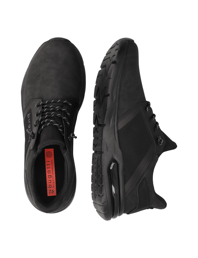 BUGATTI-DENIM-Schnürer-sportiv-schwarz