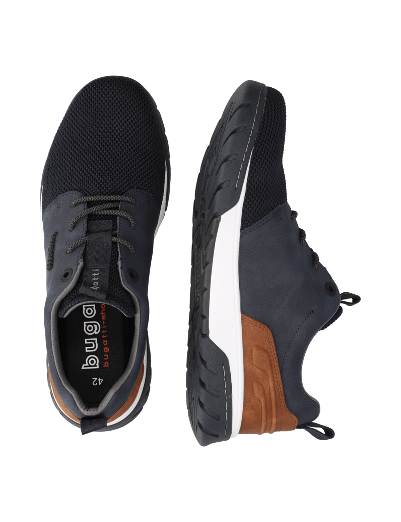 BUGATTI-DENIM-Sportovní-polobotky-modrá