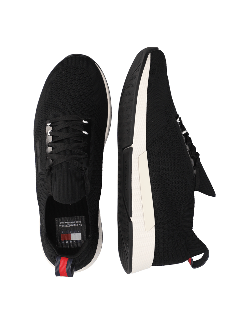 Tommy-Hilfiger-TJM-ELEVATED-RUNNER-KNITTED-černá