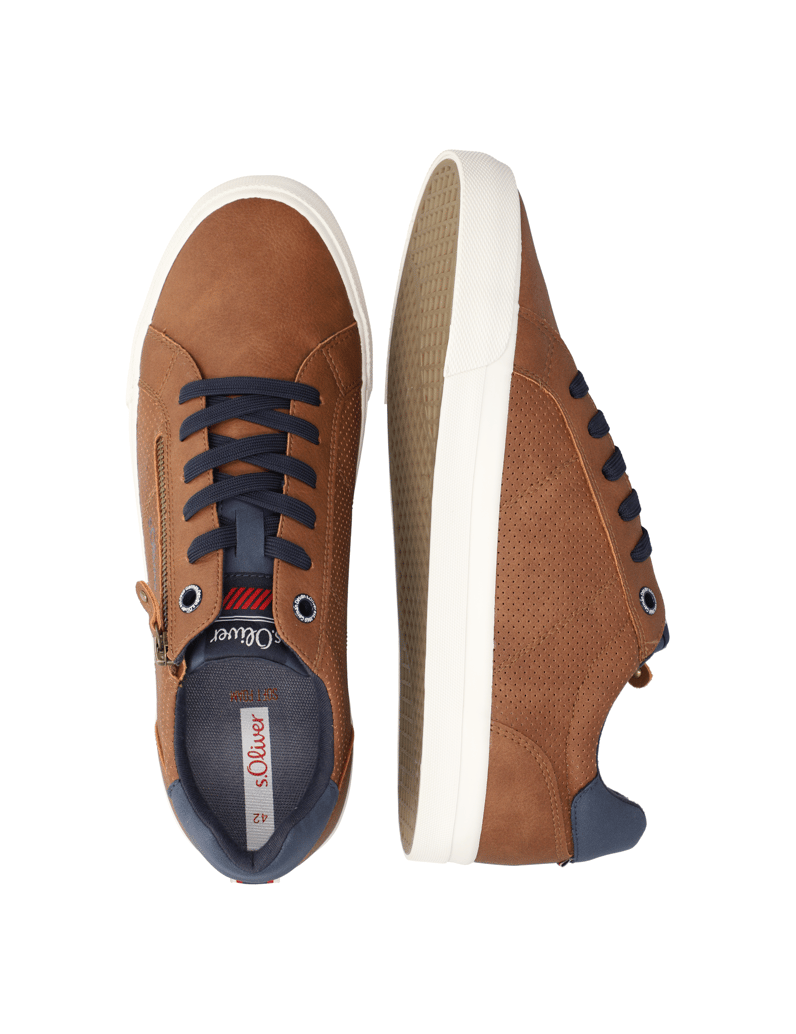 S.Oliver-Textil-Sneaker-schwarz