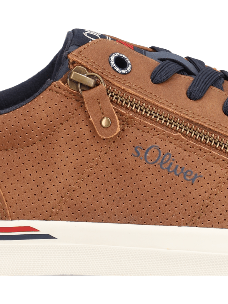 S.Oliver-Textil-Sneaker-schwarz