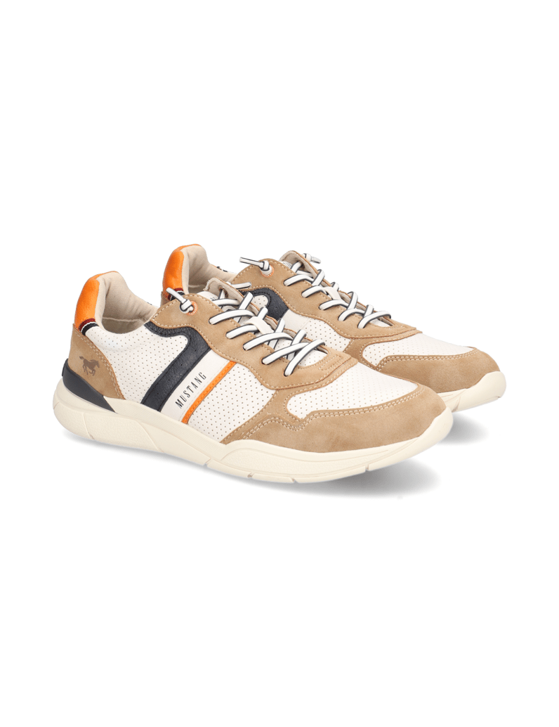 Mustang-Schnürer-Sportiv-beige